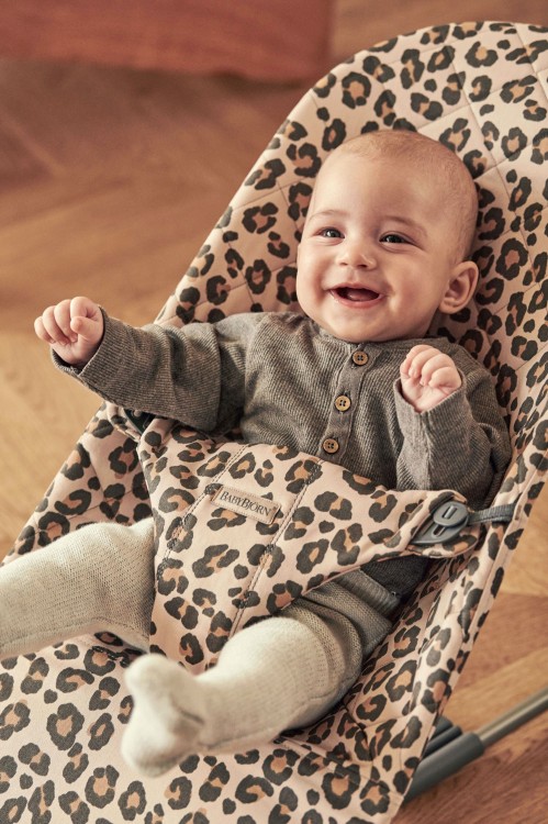 BabyBjorn Bouncer Bliss Cotton Classic Quilt (Leopard) | Buy online at Tiny Fox BabyBjorn Bouncer Bliss Cotton Classic Quilt (Leopard) | Buy online at Tiny Fox